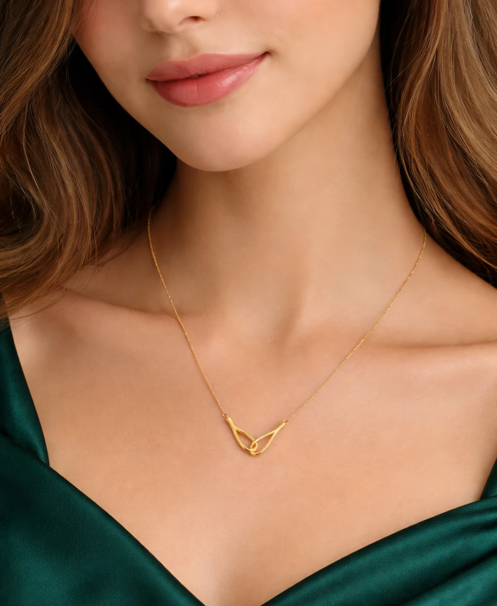 Silver Necklace Lifestyle